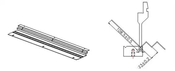 【钣金设计】超简单!一分钟学会折弯九折型材的图5
